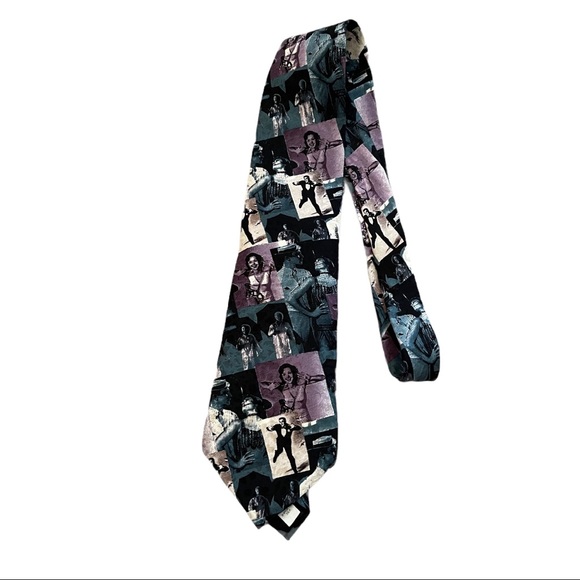 Vintage American Film Classics Singin in the Rain Mens Silk Tie - Picture 6 of 6